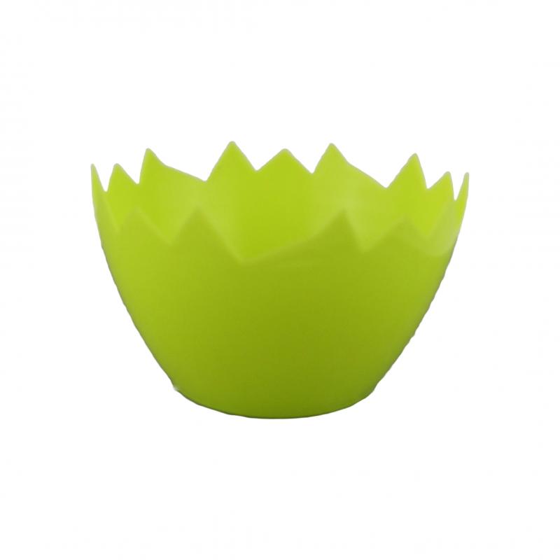 Osłonka plastikowa skorupka 15cm zielona